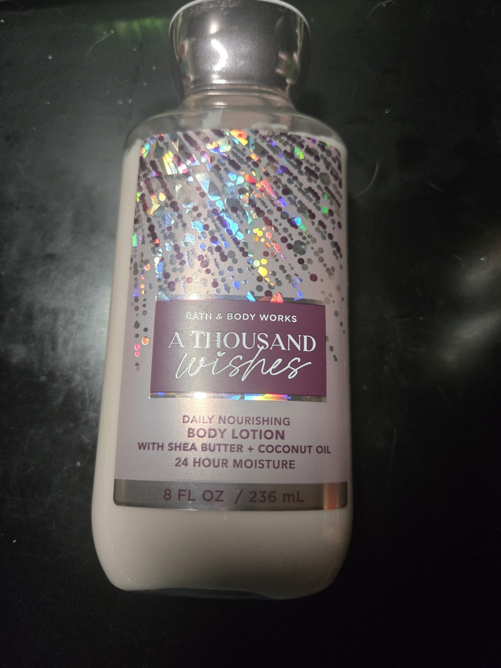 Bath & Body Works A Thousand Wishes Pink & Silver Body Lotion